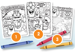 Captain Cullet coloring pages